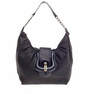 AUTHENTIC FENDI B BAG HOBO-BLACK